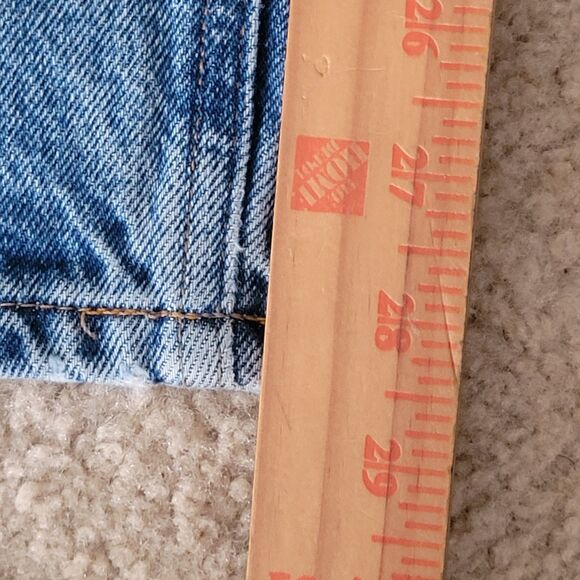 Vtg Jones Sport Jeans Womens 16 (34Wx30.5L) Blue High Waist Mom Jeans 90… - Picture 5 of 13